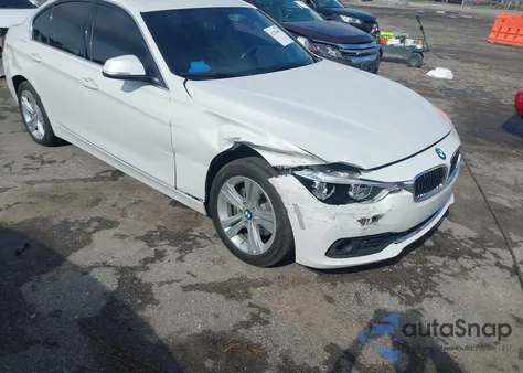 2016 BMW 328I xDrive z USA, uszkodzony, nr VIN WBA8E3G51GNU02448
